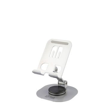 Soporte para móvil plegable de aluminio con rotación 360°