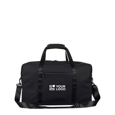 Bolsa deportiva y viaje de cuero sintético reciclado con doble asas