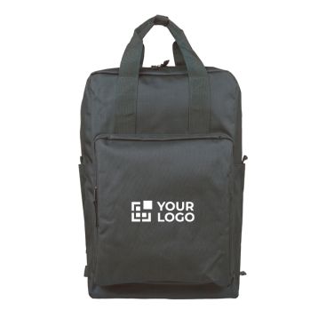 Mochila de poliéster reciclado para portátil con asas superiores 16''