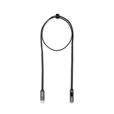Cable 4 en 1 con carga rápida BrandCharger 65W 120cm