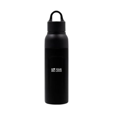 Botella de acero inox reciclado antigoteo filtro BrandCharger 520ml