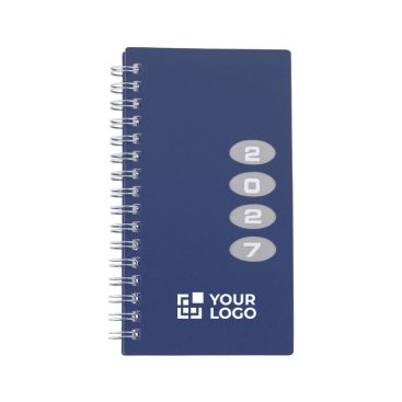 Agenda de bolsillo con vista semanal y certificación FSC®