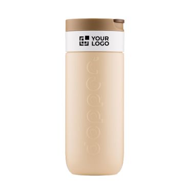 Vaso termo de acero inoxidable con mecanismo antigoteo Dopper 400ml