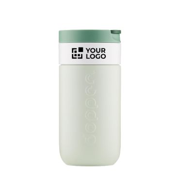 Vaso termo de viaje de acero inoxidable con tapa abatible Dopper 300ml
