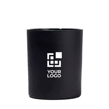 Vela aromática en cerámica mate con mecha de madera 140g