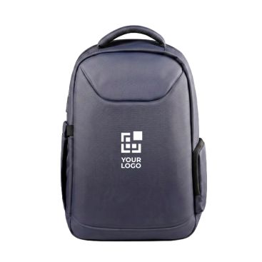 Mochila rígida de poliéster resistente al agua para portátil 15,6''