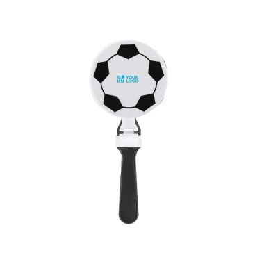 Aplaudidor promocional de plástico con diseño de balón de fútbol