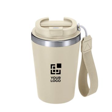 Vaso térmico reciclado con cierre hermético y asa 350ml