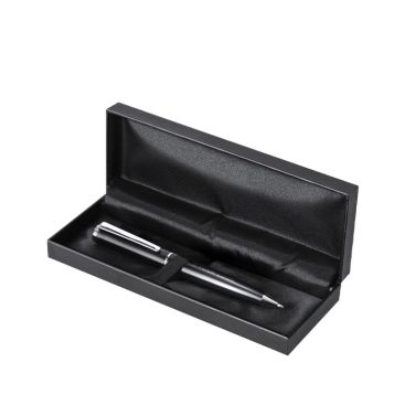 Bolígrafo giratorio de acero inoxidable con carga Parker tinta azul