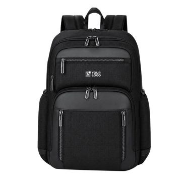 Mochila de poliéster para portátil con múltiples compartimentos 15''
