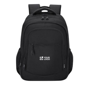 Mochila para portátil de RPET con 3 compartimentos a cremallera 15''