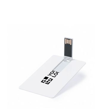 Tarjeta USB con diseño ultraplano y con mecanismo plegable
