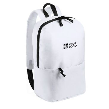 Mochilas serigrafiadas de poliéster vista principal