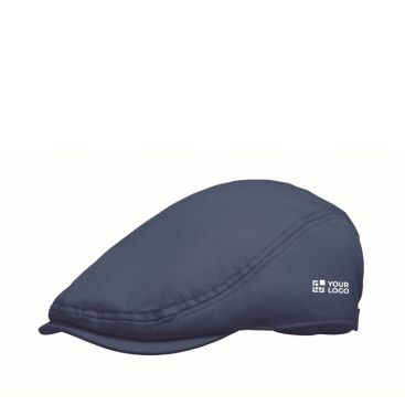 Gorra estilo boina de algodón con hebilla metálica 235 g/m²