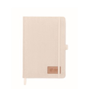 Libreta con cubierta de poliéster RPET y 192 páginas A5