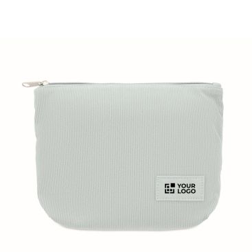 Neceser de pana poliéster con forro interior 220 g/m²