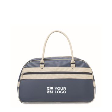 Clásica bolsa de deporte vintage de cuero sintético 21.5L