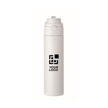 Botella antigoteo de doble pared acero inox reciclado 500 ml