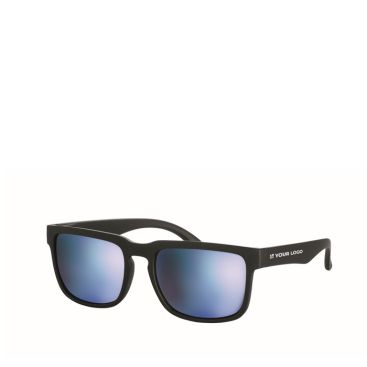 Gafas de sol UV400 con lentes espejadas y montura mate