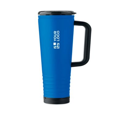 Vaso térmico de acero inox. con doble pared y bocina integrada 700ml