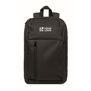 Mochila urbana de RPET con compartimento acolchado para portátil 15''