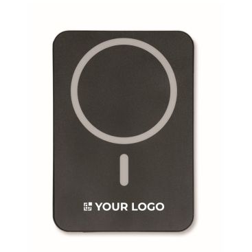 Powerbank magnético ultrafino de aluminio reciclado con cable 5.000mAh