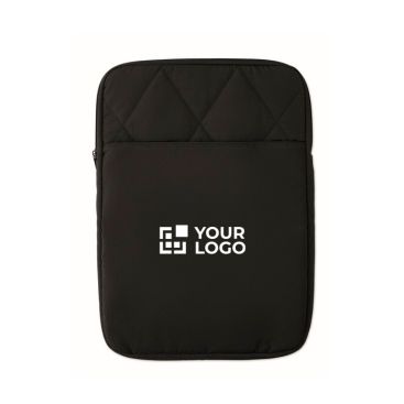 Funda para portátil de nylon acolchada con bolsillo frontal 15''