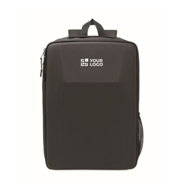 Mochila para portátil de RPET 600D con frontal rígido 15''