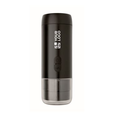 Cafetera portátil para café molido y cápsulas compatibles 1.800mAh