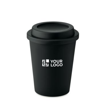 Vaso de doble pared hecho de plástico vista principal