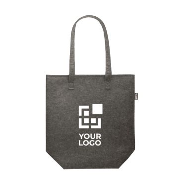 Bolsa de fieltro RPET con asas largas