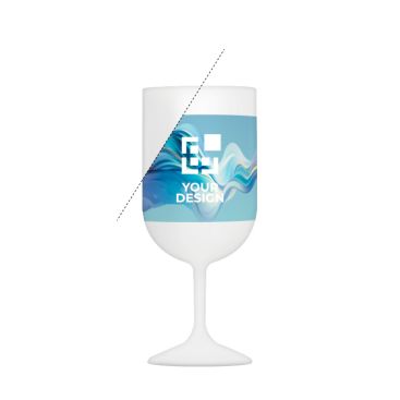 Copa de vino de plástico sin BPA reutilizable hecha en EU 180ml