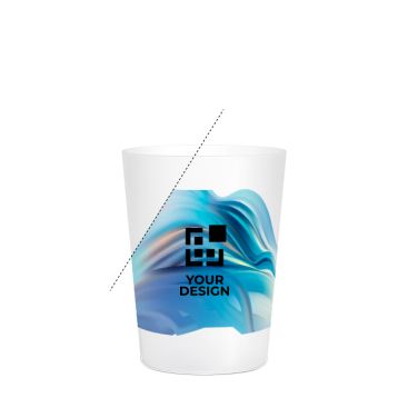 Vaso reutilizable y reciclable de plástico versión mini 220ml