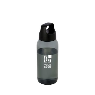 Botella de plástico reciclado para la oficina con asa ancha 500ml