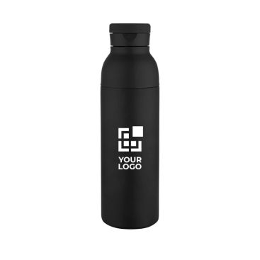 Botella termo hecha de acero inoxidable de doble pared 650ml