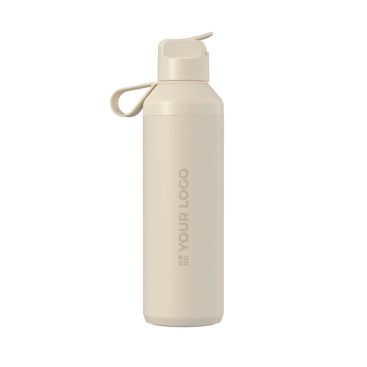 Botella de acero inox reciclado con pajita 710ml Ocean Bottle