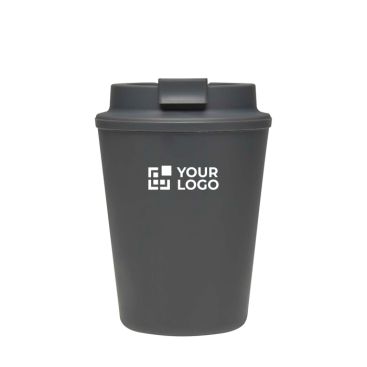 Vaso térmico doble pared con tapa de rosca antiderrame 300ml