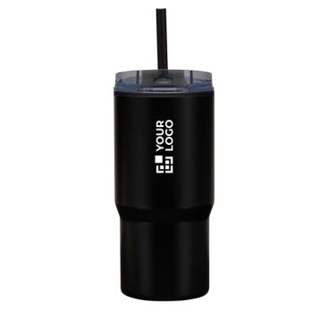 Vaso térmico de doble pared con tapa a prueba de derrames 540ml