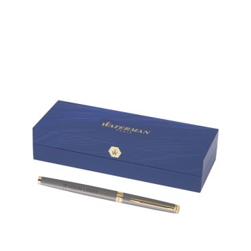 Bolígrafo lacado metalizado en tinta negra Waterman Hemisphere F