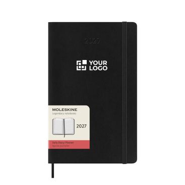 Agenda diaria con tapa blanda y cierre elástico Moleskine