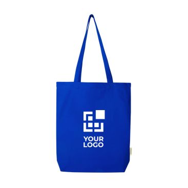 Bolsa tote de algodón orgánico con fondo amplio 11L 180g/m2