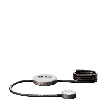 Cargador inalámbrico compacto con USB-C y carga rápida 15W Zens