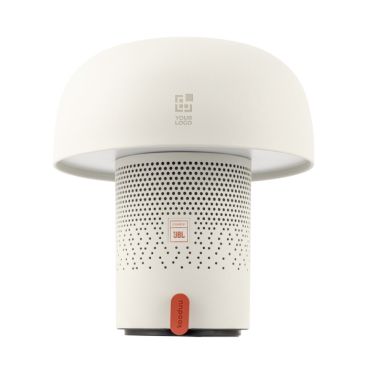 Altavoz de acero y plástico con lámpara LED regulable Kooduu 10W