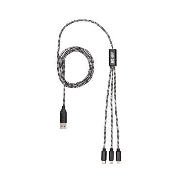 Cable de carga y sincronización 5 en 1 con múltiples conectores