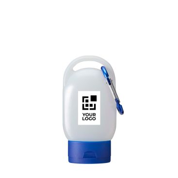 Gel de manos portátil con mosquetón y con aroma cítrico 30ml