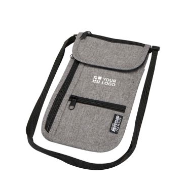 Bolsa de viaje compacta con múltiples bolsillos y correa 130cm