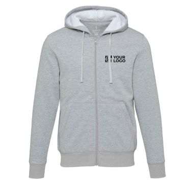 Sudadera algodón reciclado y poliéster unisex con forro sherpa Elevate