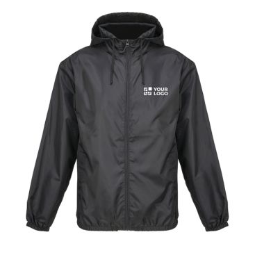 Chaqueta cortavientos de poliéster 190T con capucha SOL'S