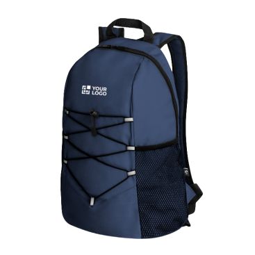 Mochila de viaje con bolsillos de red y asas acolchadas Mochila de viaje con bolsillos de red y asas acolchadas