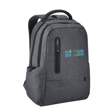Mochila impermeable publicitaria para portátil acolchada 17''